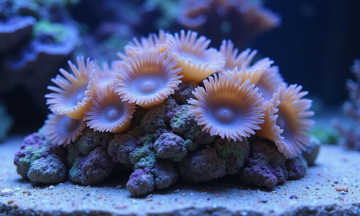Aiptasia anemones overrunning rockwork