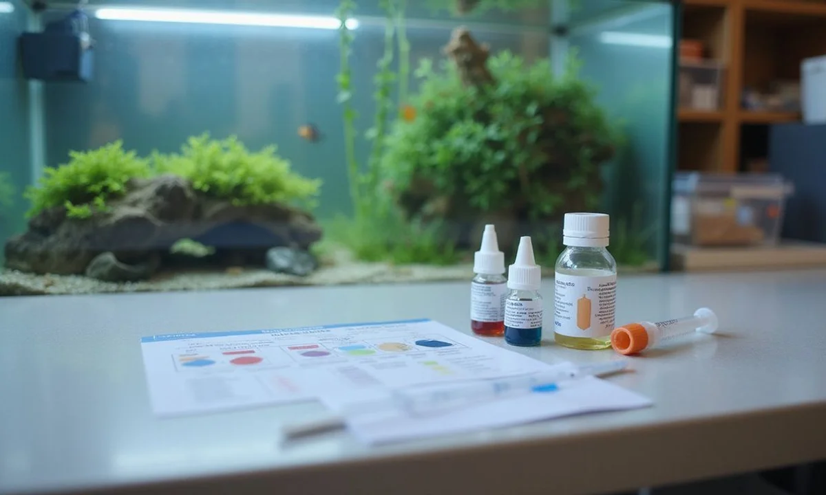 Salifert calcium test kit laid out