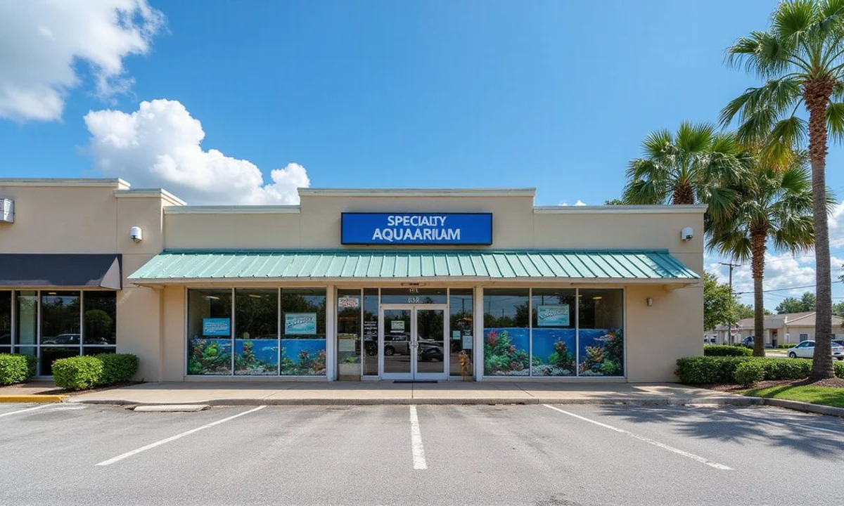 Gulf Coast Aquatics storefront on Bee Ridge Road